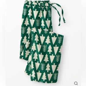 Hanna Andersson adult flannel tree pajama pant